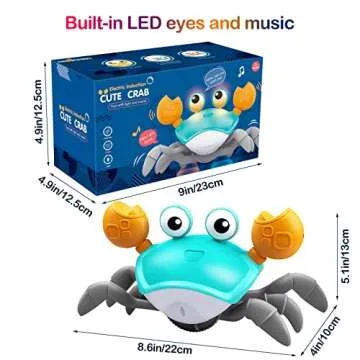 Crawling Crab Baby Toy for Fun Learning and Playtime