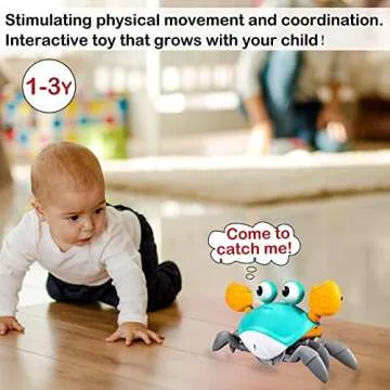 Crawling Crab Baby Toy for Fun Learning and Playtime