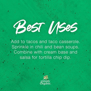Simply Organic Southwest Taco Seasoning | Authentic Flavor Boost
