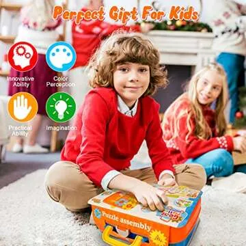 STEM Learning Toys, 2D 3D Building Toy 66 Patterns, Creative Electric DIY Drill Puzzle, Educational Construction Engineering Kids Tool Set, Preschool Toys Gift for Boys and Girls Ages 4-8, 8-12