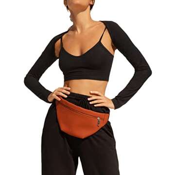 Verdusa Women's Long Sleeve Open Front Bolero Shrug Crop Top Cardigan Black S