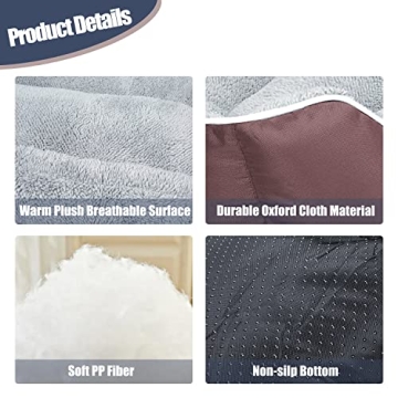 Comfortable Orthopedic Dog Bed for Medium Dogs