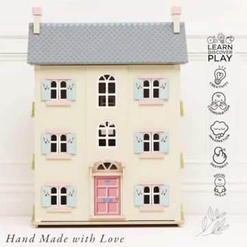 Le Toy Van Cherry Tree Hall Dollhouse for Creative Play
