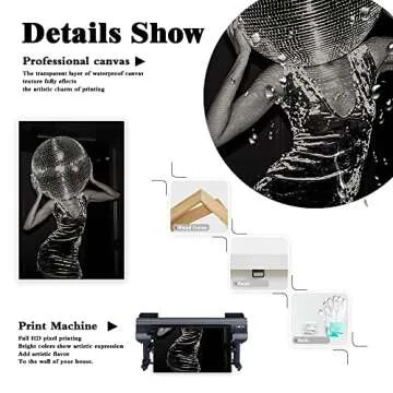 Music Aesthetics Funny Art Print for Wall Decoration