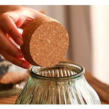 Charming Glass Cactus Storage Jar for Snacks and Decor