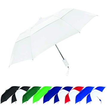 STROMBERGBRAND Windproof 42" Automatic Travel Umbrella