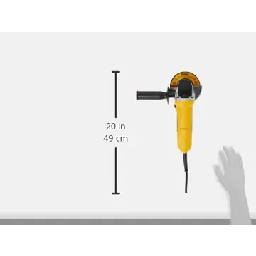 DEWALT Angle Grinder, One-Touch Guard, 4-1/2 -Inch (DWE4011)