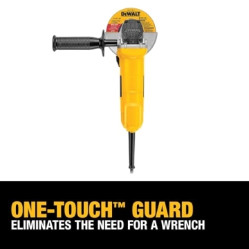 DEWALT Angle Grinder, One-Touch Guard, 4-1/2 -Inch (DWE4011)