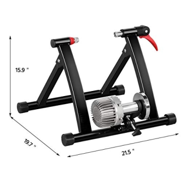 Yaheetech Fluid Bike Trainer Stand for Indoor Cycling