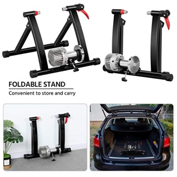 Yaheetech Fluid Bike Trainer Stand for Indoor Cycling