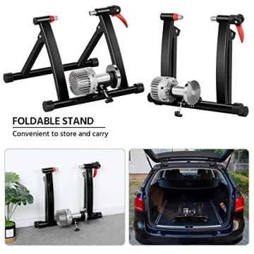 Yaheetech Fluid Bike Trainer Stand for Indoor Cycling