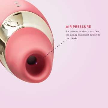Adventurer Air Pressure Vibrator | Rechargeable & Shower-Friendly