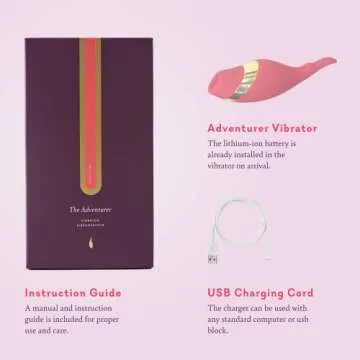 Adventurer Air Pressure Vibrator | Rechargeable & Shower-Friendly