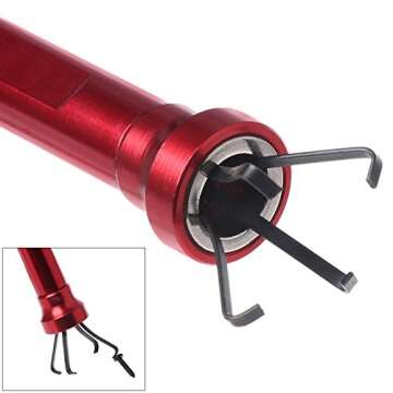 HARDK Magnetic Pick-up Tool with LED Light for Effortless Retrieval