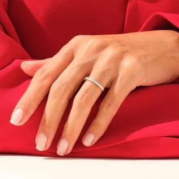 JINEAR 3mm Elegant Wedding Bands for Everyone