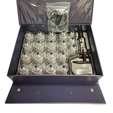 KS Premium Cupping Therapy Set with 19 Durable Cups