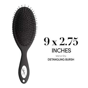 Detangling Brush for Hair Extensions - Ergonomic & Effective