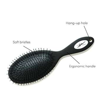 Detangling Brush for Hair Extensions - Ergonomic & Effective
