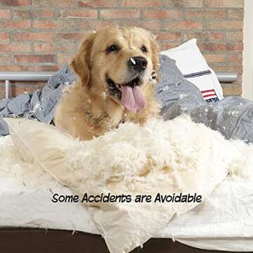 PETMAKER Pet Gate – Dog Gate for Doorways, Stairs or House – Freestanding, Folding, Accordion Style, Wooden Indoor Dog Fence (4 Panel, Brown)