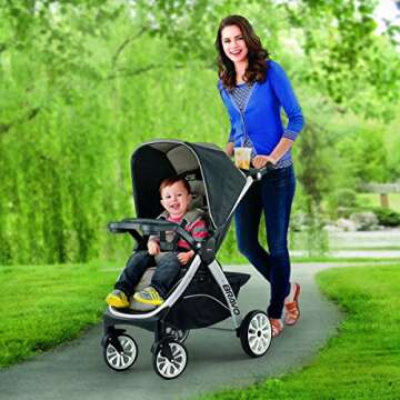 Chicco Bravo Air Quick-Fold Stroller, Q Collection