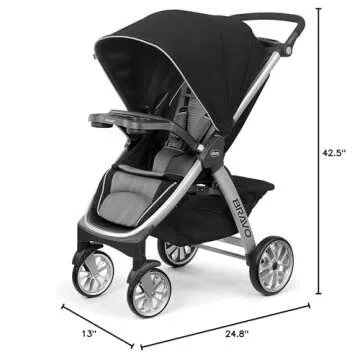 Chicco Bravo Air Quick-Fold Stroller for Optimal Convenience