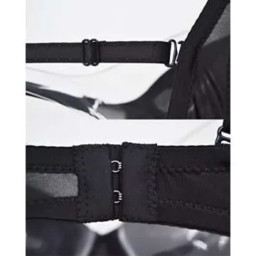 Anlydia Women's Sparkle Glitter Bra Top Rave Dance Belly Dancing Crop Tops Costume Clubwear