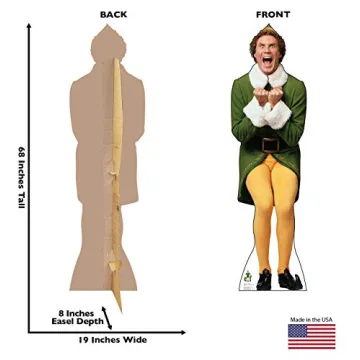 Buddy The Elf Life Size Standup for Festive Fun