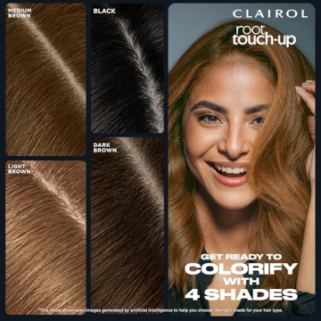 Clairol Root Touch-Up Powder for Medium Brown Hair - 1 Pack