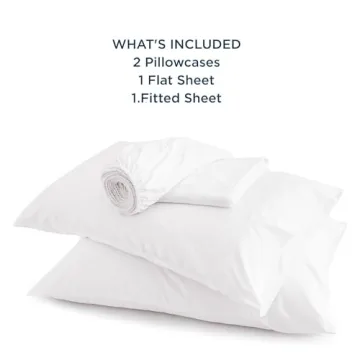 Bedsure Full Size Bamboo Cooling Sheets, Soft & Breathable