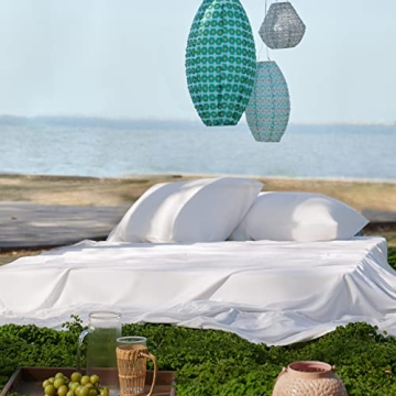 Bedsure Full Size Bamboo Cooling Sheets, Soft & Breathable