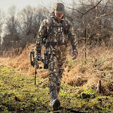 TIDEWE Men’s Hunting Suit Features Fleece Lining & Pockets