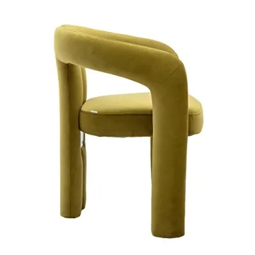 Elegant Velvet Olive Dining Chair Set for Cozy Spaces