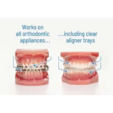 OrthoDots CLEAR – Moisture Activated Braces Wax Alternative for Pain Caused by Braces, Clear Aligner Trays, and Other Orthodontic Appliances. OrthoDots Stick Better and Stay on Longer than Dental Wax.
