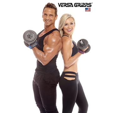 Versa Gripps Pro Wrist Straps for Enhanced Weightlifting Grip