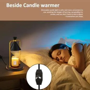 Candle Warmer Lamp - Dimmable for Home Ambiance
