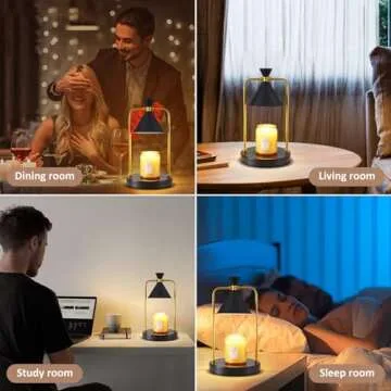 Candle Warmer Lamp - Dimmable for Home Ambiance