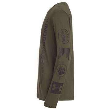 Under Armour Outdoor Long Sleeve Tee for Boys - Stylish & Comfy