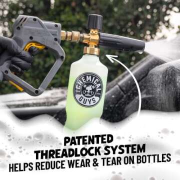 Chemical Guys EQP_312 TORQ Professional Max Foam 8 Cannon & Honey Dew Snow Foam Soap Kit, Safe for Cars, Trucks, SUVs, RVs & More, 128 fl oz (1 Gallon)