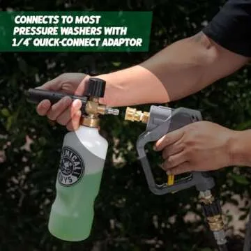 Chemical Guys EQP_312 TORQ Professional Max Foam 8 Cannon & Honey Dew Snow Foam Soap Kit, Safe for Cars, Trucks, SUVs, RVs & More, 128 fl oz (1 Gallon)