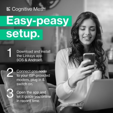 Linksys Velop Pro 7 Mesh System | WiFi 7 | 3 Node Coverage | 2023