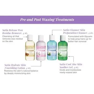 Satin Smooth Deluxe Wax Warmer Kit for Hair Removal