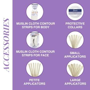 Satin Smooth Deluxe Wax Warmer Kit for Hair Removal