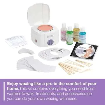 Satin Smooth Deluxe Wax Warmer Kit for Hair Removal