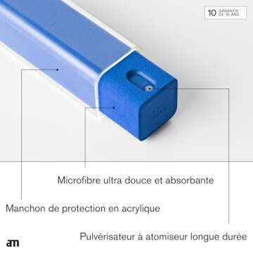 am Blue Screen Cleaner for iPhone 15 and Devices - 7 oz Refill with Cloth