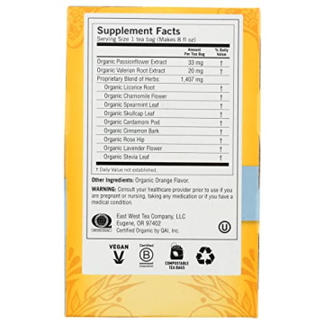 Yogi Organic Bedtime Tea for Relaxation and Sleep