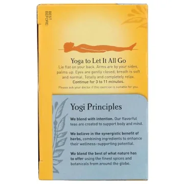 Yogi Organic Bedtime Tea for Relaxation and Sleep