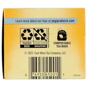 Yogi Organic Bedtime Tea for Relaxation and Sleep