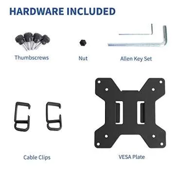 VIVO Adjustable Monitor Arm for Screens Up to 27 Inches