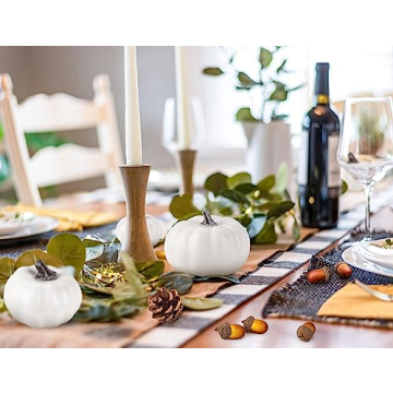 35pcs Plastic Pumpkin Decor for Halloween and Thanksgiving