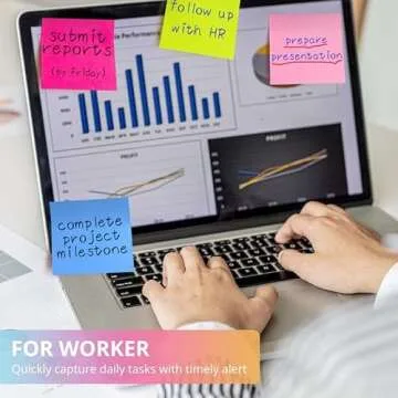 Vibrant Sticky Notes Set for Home, Office, and School